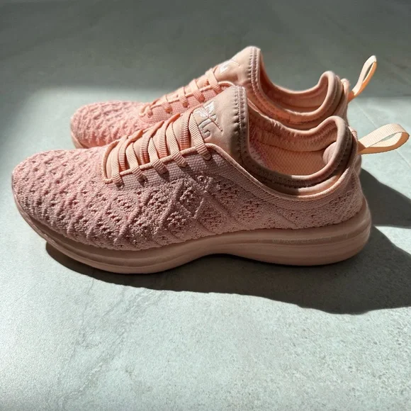 APL TechLoom Phantom Sneakers – Neon Coral (Size 7.5) *Limited Edition Color!* - Picture 3 of 9